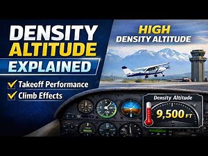 Density Altitude Explained: Real Takeoff and Climb Performance Demonstration