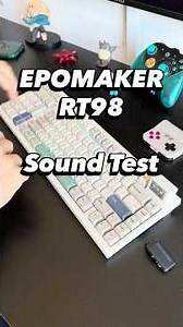#epomaker RT98 | Sound Test