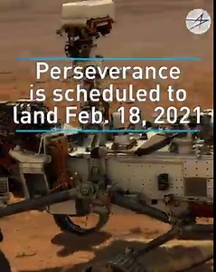 330K views · 10K reactions | It's about to get toasty – 2,370 degrees Fahrenheit to be exact. We're looking forward to tomorrow's entry, descent and landing for the Mars 2020 mission and Mars Perseverance rover. The spacecraft will be protected during descent by the Lockheed Martin-built aeroshell. | Lockheed Martin | Facebook