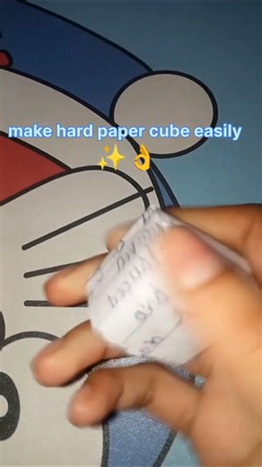 Make hard paper cubes easily!✨🤩