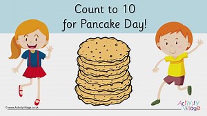 This fun counting video encourages children to count to 10 - with pancakes! And there's a surprise at the end... Lots more Pancake Day fun for kids here: https://www.activityvillage.co.uk/pancake-day | ActivityVillage | Facebook