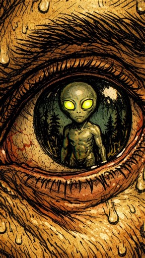 Family Fought Off Glowing Creatures for Hours 👽😱 #alienencounter #kentucky