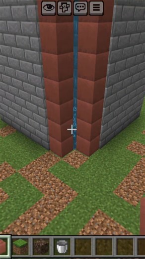 automatic water lift #minecraft #yt #ytshorts #shorts