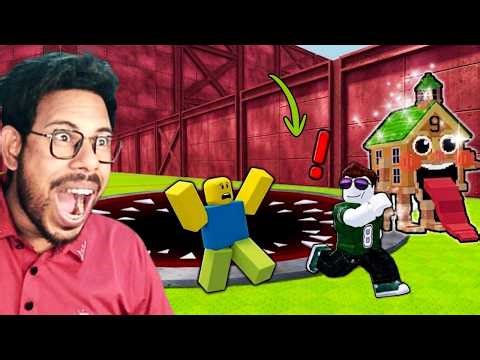 Escape HOLES for Brainrots in Roblox 😱