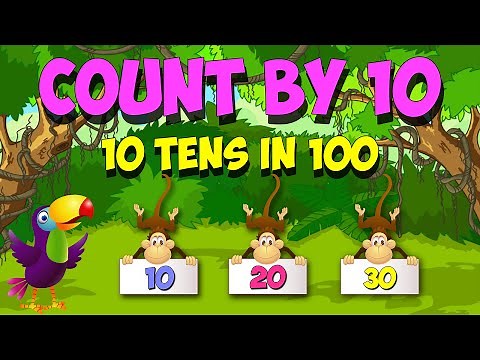 Count By Tens- Monkeys in a Tree!