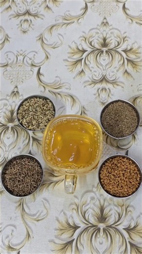 Jeera Saunf Methi Ajwain Water Benefits |Morning Detox Water Soak cumin #detoxdrink#antioxidantwater