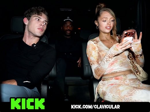 Clavicular had to DITCH Woah Vicky, fearing she was trying to set him up after she kept acting weird throughout their DATE 🚨😳“She kept receiving instructions on her phone that were telling her what to do — it was mad weird.” 💬