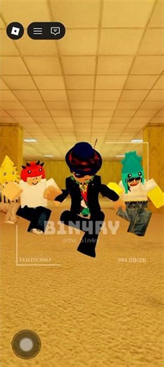 dançando nas backrooms com as crianças do 99 noites