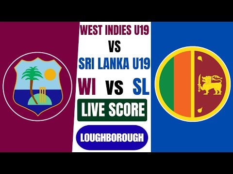 West Indies vs Sri Lanka | WI U-19 vs SL U-19 | 3rd ODI | Live Cricket Score & Commentary