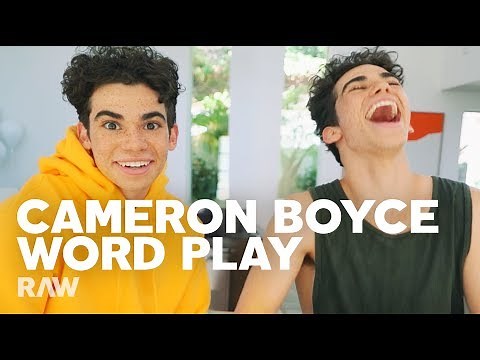Cameron Boyce Interviews HIMSELF for RAW's Word Play (FULL VIDEO)