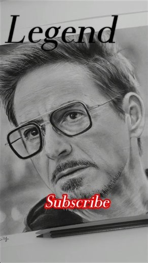 Iron Man Pencil Sketch |#ironman #shorts#viral