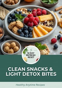 Clean Snacks & Light Detox Bites – Healthy Anytime Recipes - Etsy Australia