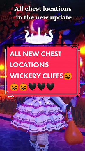All New Chest Locations in Royale High Halloween Update