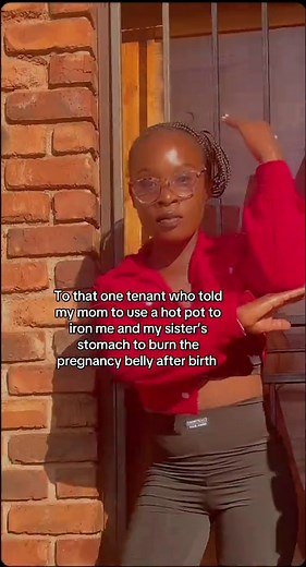 Using Hot Iron Techniques for Postpartum Stomach