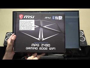 Enabling On-Board video on MSI Z490 Gaming Edge WIFI