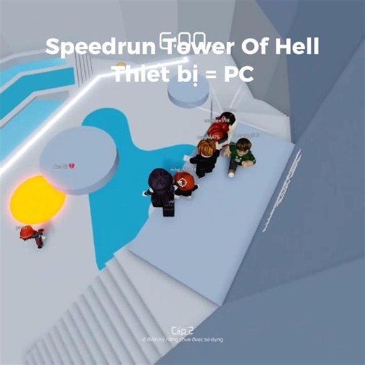SpeedRun Tower Of Hell 😳 #roblox #towerofhell #obby