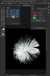 162K views · 4.1K reactions | How to Select Complicated Feather in Adobe Photoshop | Big Smile Editing | Facebook