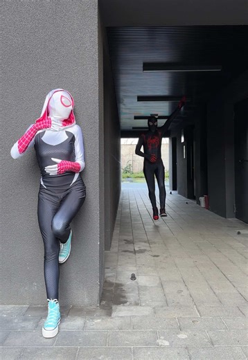 Spider-Man Miles Morales Reacts to SpiderGwen's Scary Prank