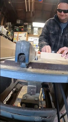 Vintage Craftsman Table Saw Cutting Tenons Dado Blade #craftsman #vintagetools #woodworking