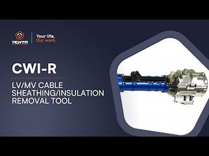 EN - CWI-R - LV / MV Cable Sheathing / Insulation Removal Tool
