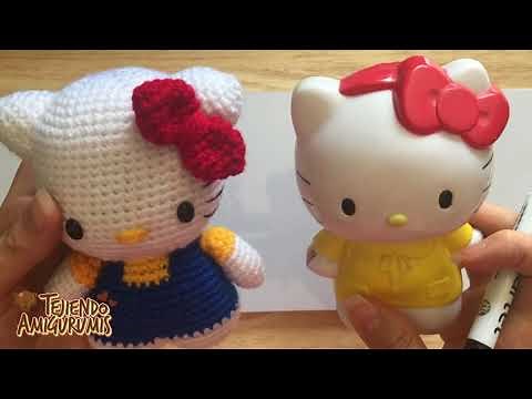 Cómo hacer a Hello Kitty en amigurumi