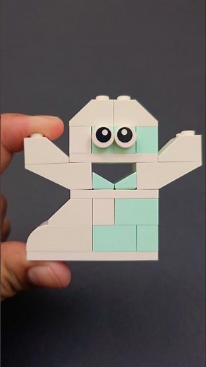 Making of lego ghost from classic