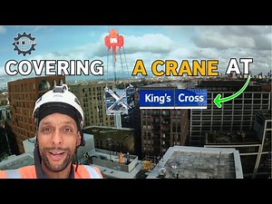 Crane Operating at King's Cross - Tower Crane Operator