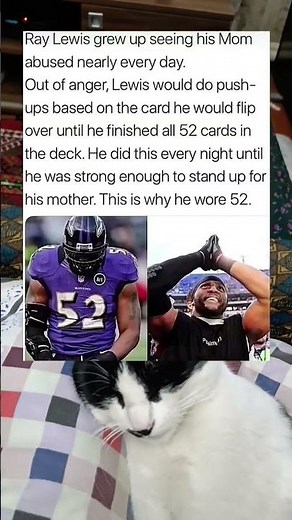 Ray Lewis Did Push-Ups for Every Card in a 52-Card Deck #shorts