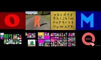 Mix of 8 videos from youtube : That so ultra loud 26000 jazzy alphabet video mashup