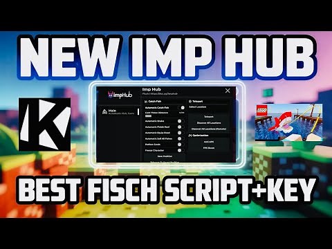 NEW Roblox FISCH Script | IMP Hub Fisch Script + Get the Key Using Best Roblox Krnl Executor