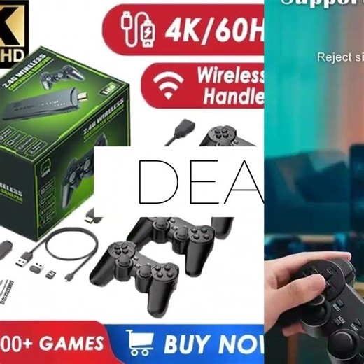 M8 Retro Video Game Console 2.4G Wireless Console