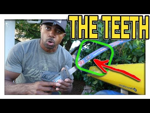 I Used the WRONG Saw Blade... And THIS Happened! (Pruning Blade Test)