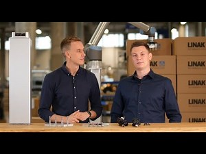 LINAK ELEVATE™ lifting column - Universal Robots cobots training video