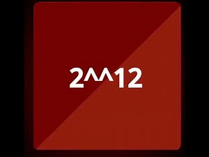 【2048 all tiles】the 2 to 2{2048}2 (level 1 to 2{2047}) in a 2048 tile