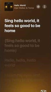 Hello World - Alan Walker & Torine (Lyrics) #helloworld #alanwalker