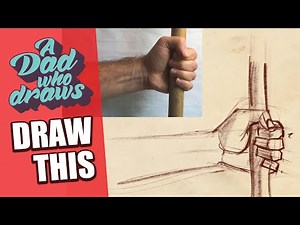 Sketching Hands for Beginners: Easy Steps to Draw Hands Holding a Staff