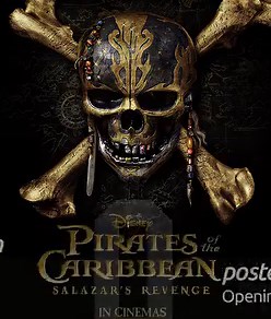 Pick yourself up this exclusive, free Pirates of the Caribbean: Salazar's Revenge poster on opening weekend ☠ | ODEON Cinemas