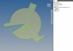 Can extrude a surface but not solid. 2D sketch shows a closed loop.