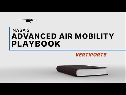 NASA's Advanced Air Mobility Playbook: Vertiports