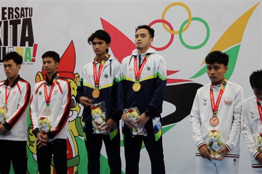 Skor tipis, tim squash ganda putra Jabar raih emas atas Jateng - ANTARA News