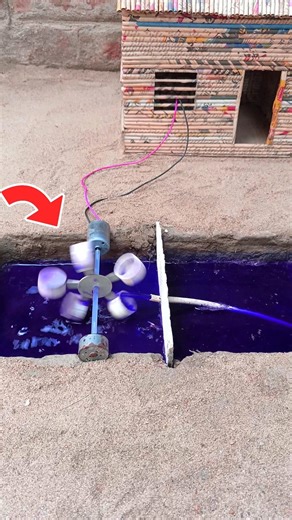 diy making Free Electricity from water science project |free energy|how to