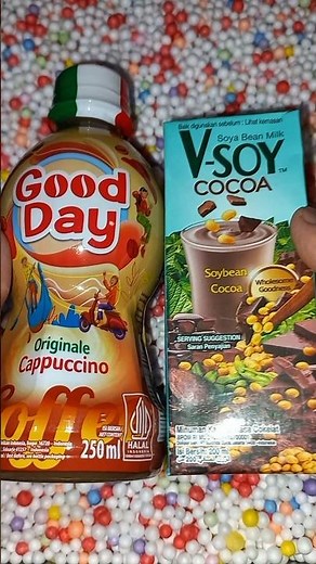 Good Day Original Cappuccino and V-Soy Cocoa in a box #snacks #snackhunting