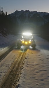 First ride in the tracked Gladiator under the sunset! 😍 ... #jeep #jeepgladiator #snowtracks #trackedvehicle #snowwheeling #snow #adventuretime #offroad #overlanding #overland #4x4 #4wd | The Story Till Now