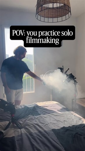 Best advice to give you: practice at home. #filmmaking #cinematography #filmmaker #cinematic #solofilmmaking