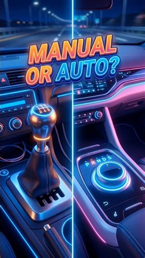 Manual vs Auto Transmission: The Ultimate Driving Truth 😲​
