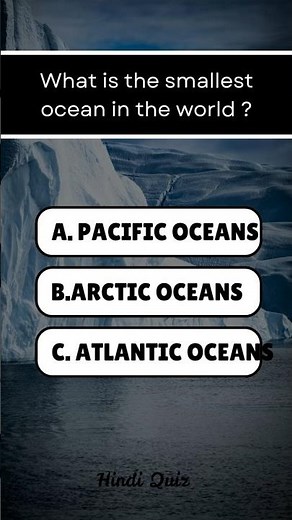 What Is the Smallest Ocean in the World? 🌊 | Amazing Geography Facts