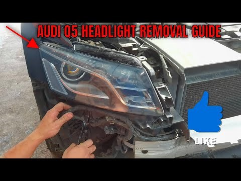Audi Q5/SQ5 HEADLIGHTS REMOVAL!