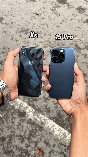 iPhone Xs Vs iPhone 15 Pro || Camera Zoom Test! #shorts