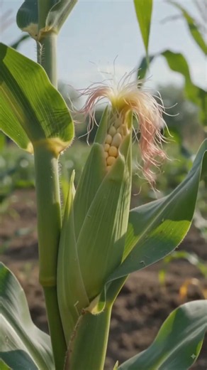 Life Cycle of Sweetcorn #sweetcorn #peach #peaches