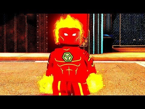 BEN 10 Heatblast LEGO DC Supervillains Custom